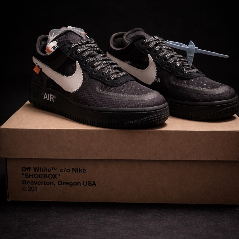 Nike Air Force 1 Low x Off-White “Black” Size 6